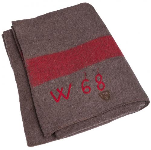 Swiss wool blanket, repro.