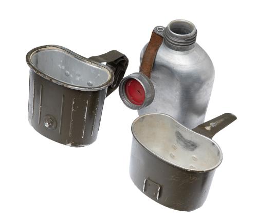 BW Canteen with Cup and Another Cup, Surplus BW Canteen with Cup and Another Cup, Surplus
