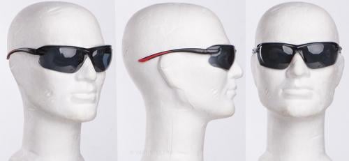 Bollé IRI-s ballistic sunglasses, Smoke Gray. 
