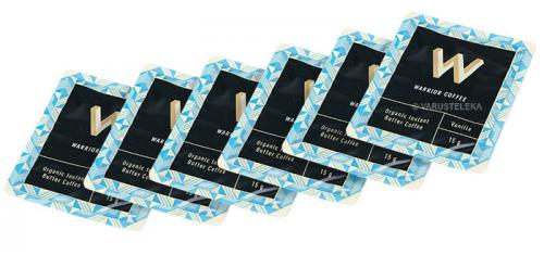 Warrior Coffee, butter coffee, 6-pack.