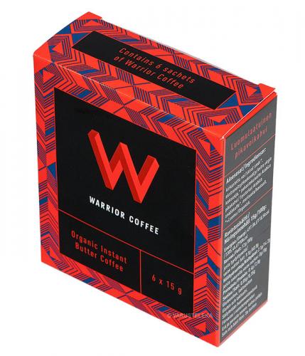 Warrior Coffee, butter coffee, 6-pack Warrior Coffee, butter coffee, 6-pack