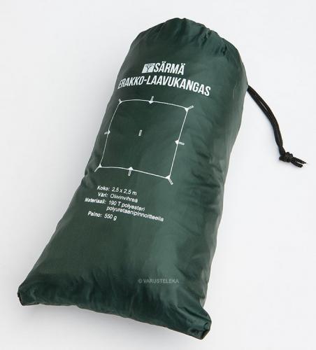 Särmä Erakko Tarp, 2.5 x 2.5 m.