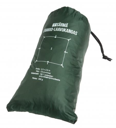 Särmä Erakko Tarp, 2.5 x 2.5 m.