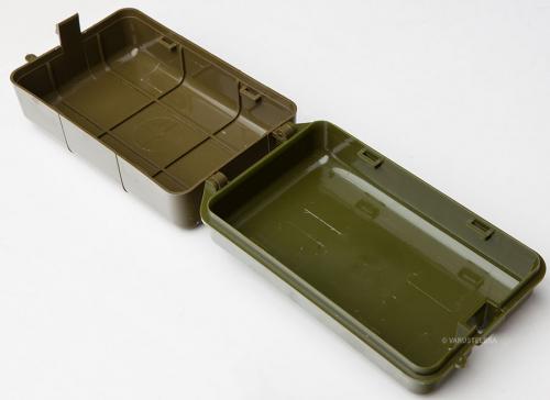 Polish first aid box, plastic, unissued.
