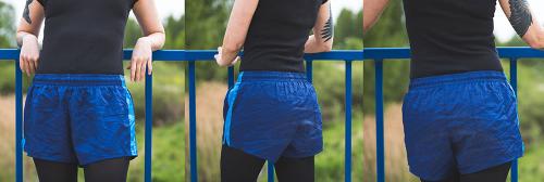 BW PT sport shorts, surplus.