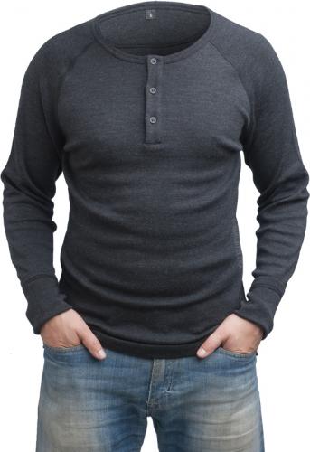 Särmä Henley Shirt, merino wool Särmä Henley Shirt, merino wool