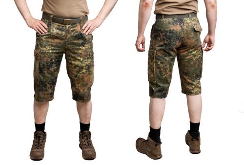BW shorts, Flecktarn, surplus.