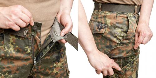 BW shorts, Flecktarn, surplus.