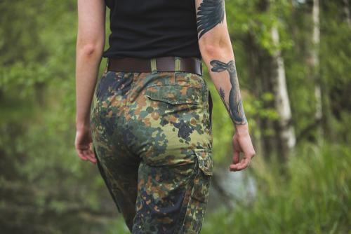 BW shorts, Flecktarn, surplus.