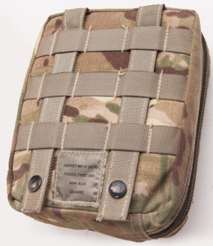 British Army Osprey IFAK pouch, MTP, surplus.