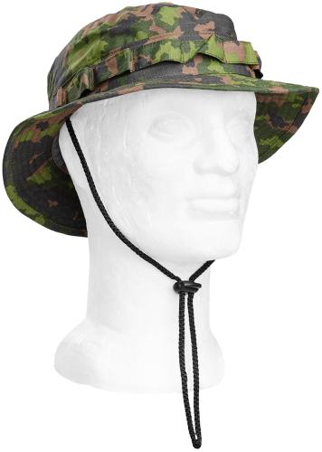 U.S MILITARY STYLE HOT WEATHER BOONIE HAT WOODLAND CAMOUFLAGE RIP-STOP LARGE 