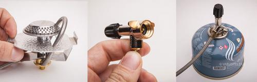 Trangia Primus gas burner.