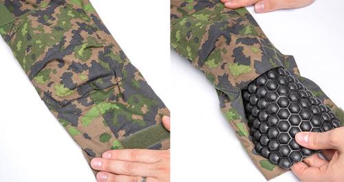 Särmä TST L4 Combat shirt. Cordura reinforced elbows with pockets for elbow pad inserts.