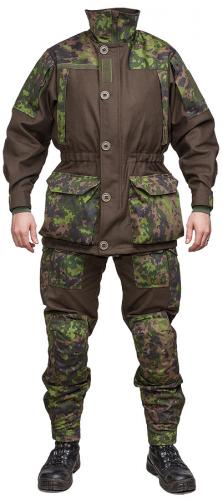 Särmä TST wool jacket, M05 woodland camo.
