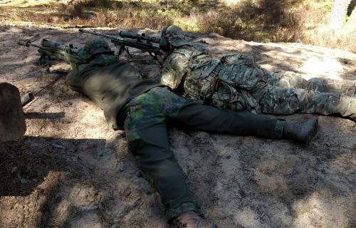 Särmä TST wool jacket, M05 woodland camo.