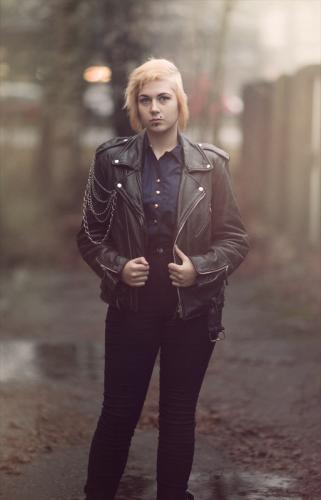 Swedish Women's Collared Shirt, Navy, surplus. 