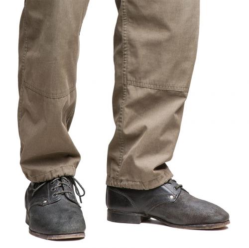 Soviet navy shoes, with leather soles, surplus.