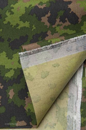 Foxa Foxdura 1000D Camo Fabric, M05 Woodland, by the meter. 