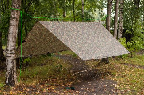 DD Hammocks 3x3 Tarp, DD Multicam