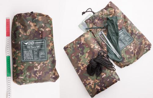 DD Hammocks 3x3 Tarp, DD Multicam.
