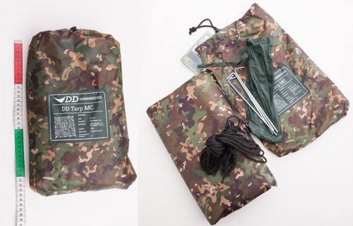 DD Hammocks 3x3 Tarp, DD Multicam. 