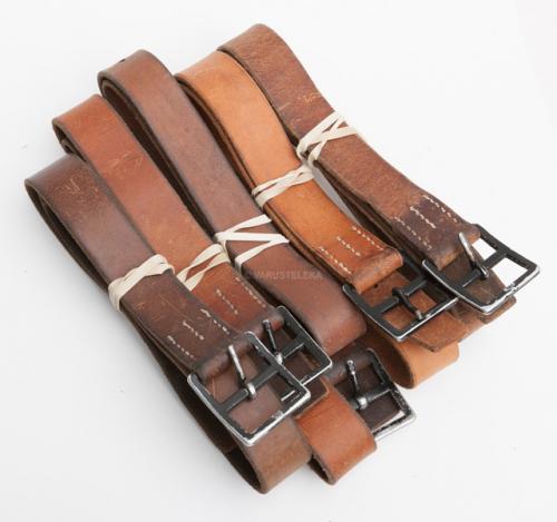 Swiss service belt leather surplus Varusteleka