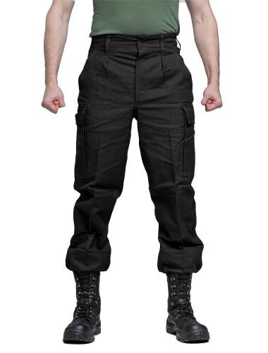 CI Germany German Army Bundeswehr Security Moleskin Olive Cargo Pants Trousers 100% Cotton 