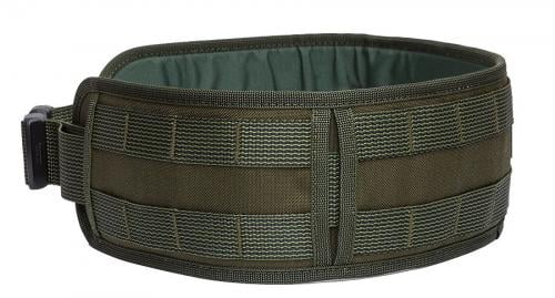 Särmä TST Equipment belt. 2x4 (S/M) or 2x6 (L/XL) PALS webbing on the sides. The back PALS is 2x8 on both belt sizes.