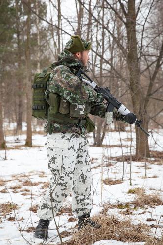 Särmä TST Equipment belt. Combat pack with the Equipment belt attached.