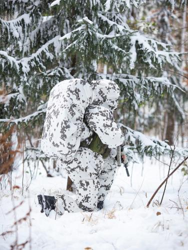 Särmä TST M05 snow camo jacket. 