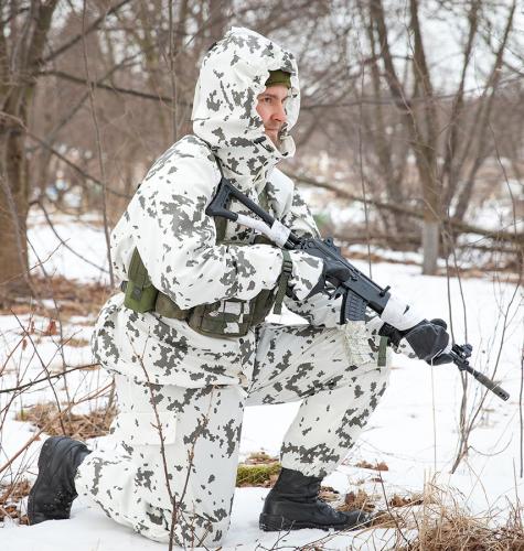 Särmä TST M05 snow camo jacket. 