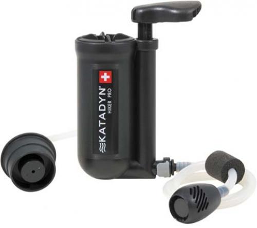 Katadyn Hiker Pro water filter. 