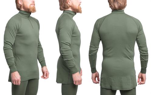 Särmä TST L2 Turtleneck Shirt, Merino Wool.