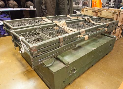 FDF stretchers, surplus.