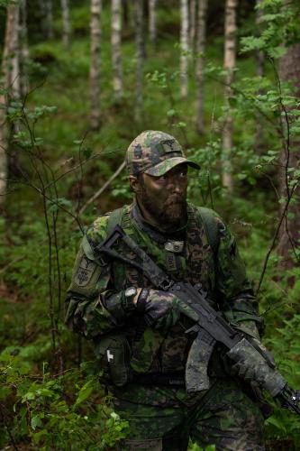 Särmä TST M05 training branch insignia, subdued. 