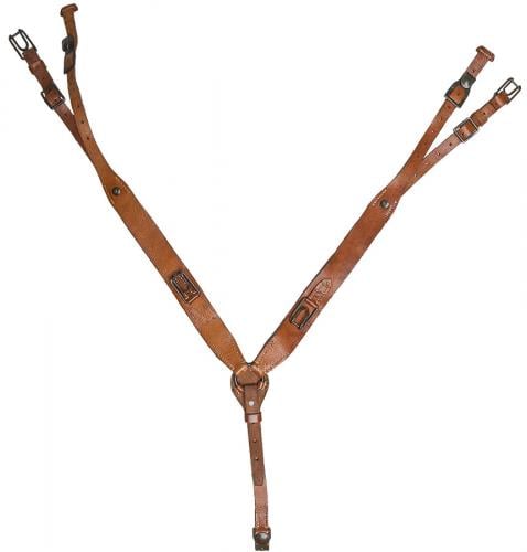 Czech Y-straps, leather, surplus.