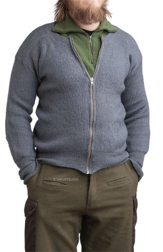 Danish sweater, with zipper, surplus. 
