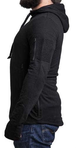 Särmä viscose hoodie, B quality, black. 