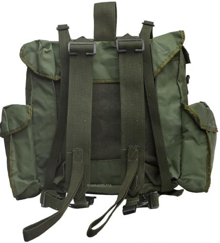 Belgian M55 paracommando backpack, rubberized, surplus.