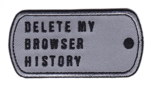 Särmä Delete My Browser History morale patch Särmä Delete My Browser History morale patch