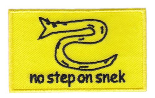 Särmä No Step On Snek morale patch Särmä No Step On Snek morale patch