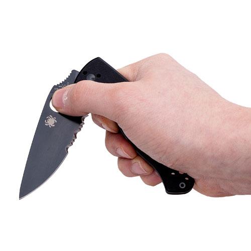 Spyderco Tenacious folding knife.