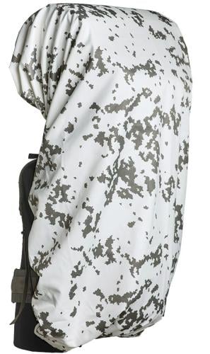 Särmä TST Backpack Rain Cover. 120L cover and overpacked Finnish LJK rucksack.