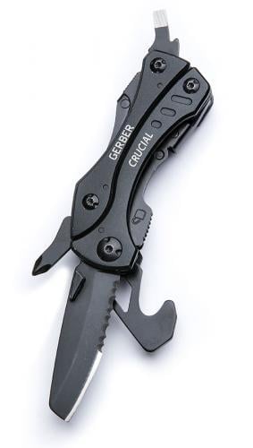 Gerber Crucial multi-tool and strap cutter Gerber Crucial multi-tool and strap cutter