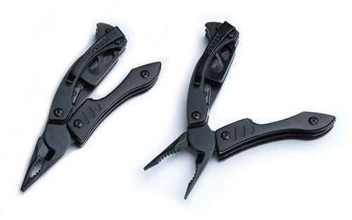 Gerber Crucial multi-tool and strap cutter.