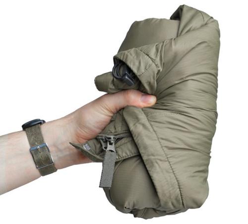 Särmä TST L3 Loft Jacket. Packs down into a very small bundle.