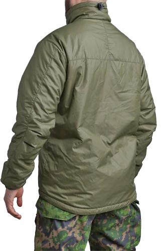 Särmä TST L3 Loft Jacket. The hem is longer on the back.