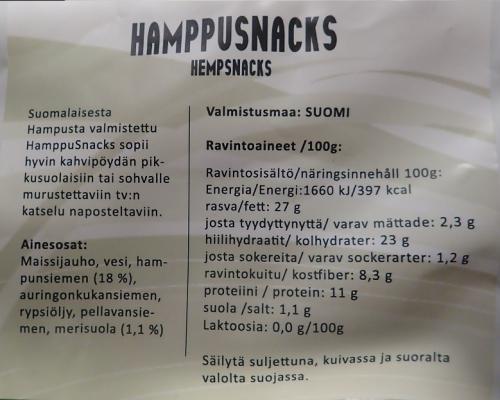 Hempsnacks. 