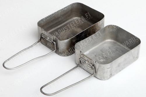 Dutch mess tin, aluminium, surplus.