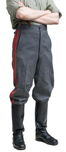 Finnish M36 diagonal wool trousers, with piping, surplus. 